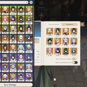 Genshin Impact Accounts Others EU|AR 60|Bonus HSR|3 PremTeam|25 Limited+16(*5Wp)|(Mualani,Nefer,Lyney