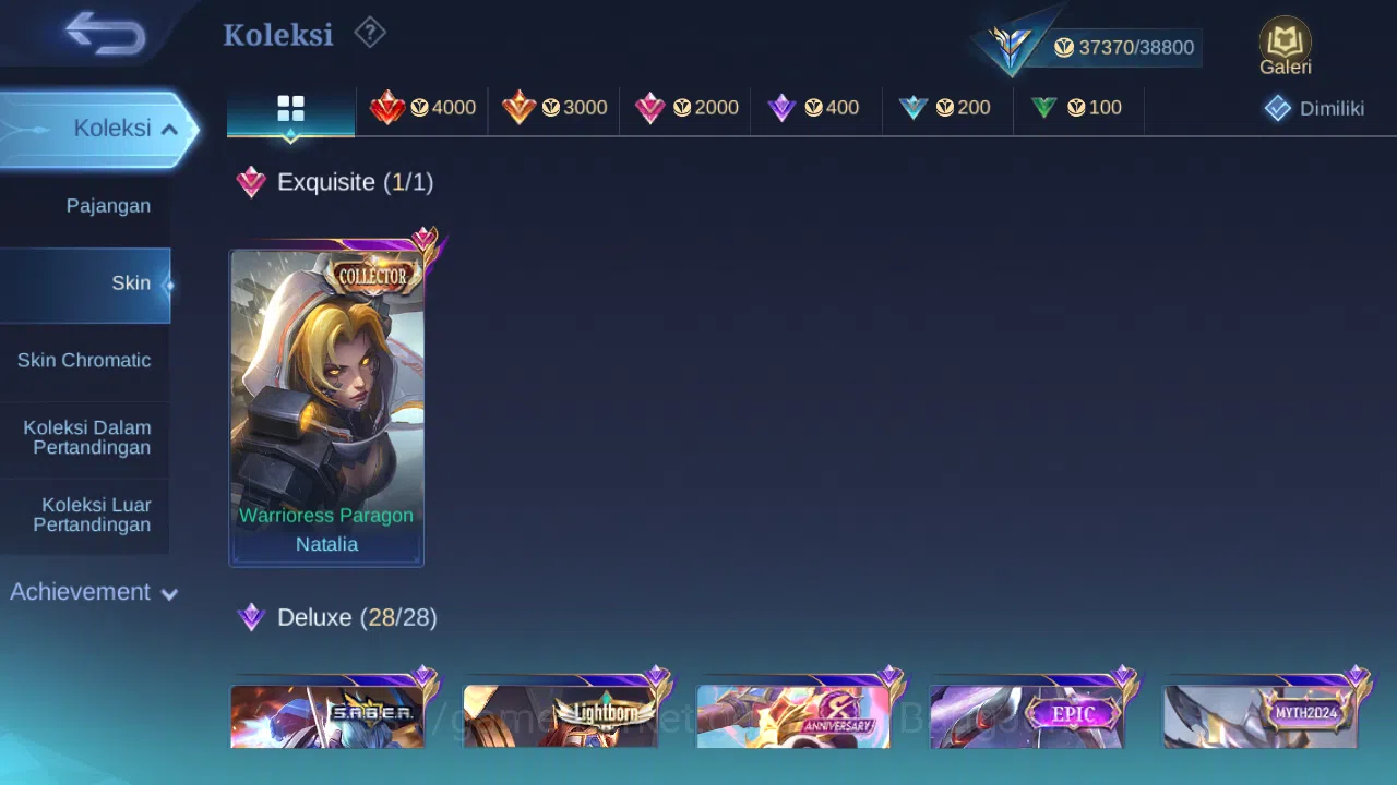 Mobile Legends: Bang Bang Accounts GLOBAL Hero 119 Skin 175 | Dtamer Lance Kimmy Este image 2