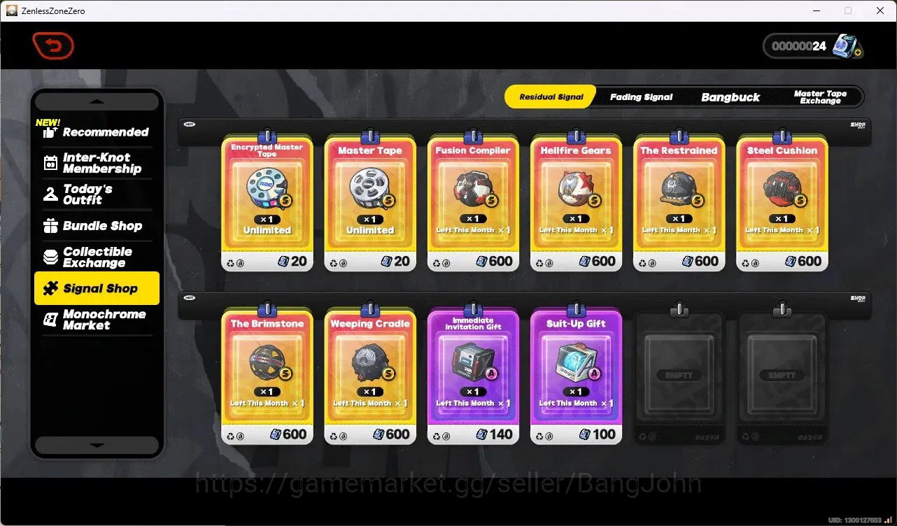 Zenless Zone Zero Accounts ASIA|8 Limited,2 VoidHunter [(Trigger,Ellen)+Sign, image 12