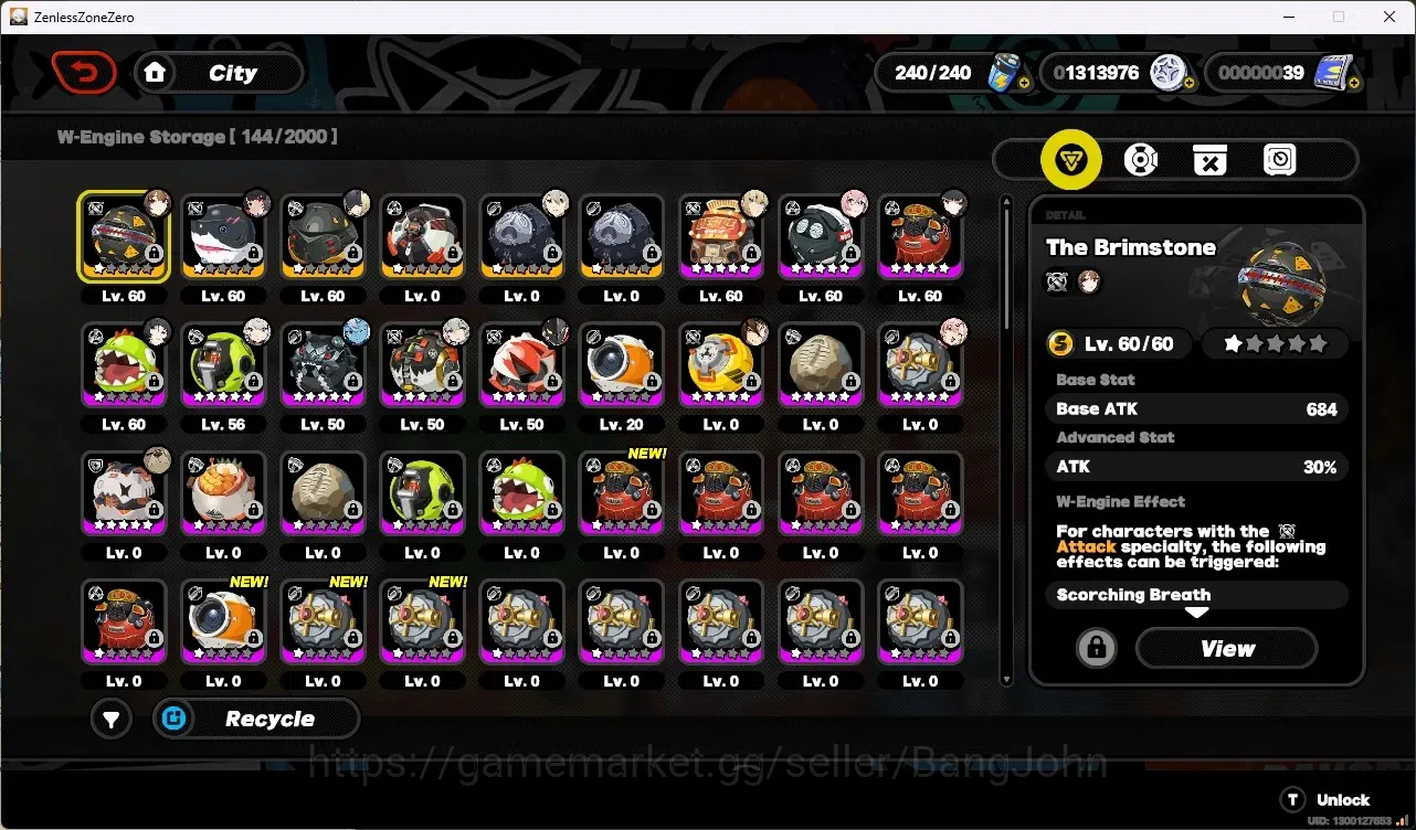 Zenless Zone Zero Accounts ASIA|8 Limited,2 VoidHunter [(Trigger,Ellen)+Sign, image 15