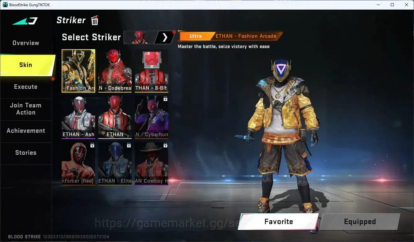 Blood Strike Accounts ASIA | AOT: RAN, M700, FAL | 1 TR Melee | 1 Ultra  image 2