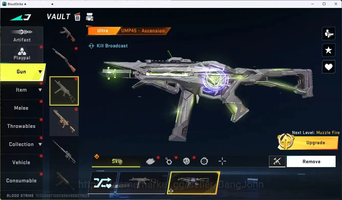 Blood Strike Accounts ASIA|Limited ButterflyKnife|4 Ultra Gun|8 Legendar image 11