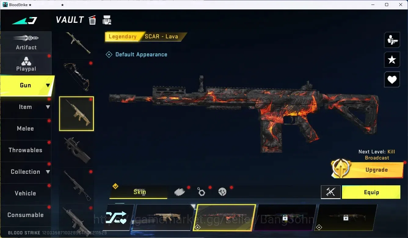 Blood Strike Accounts ASIA|Limited ButterflyKnife|4 Ultra Gun|8 Legendar image 7