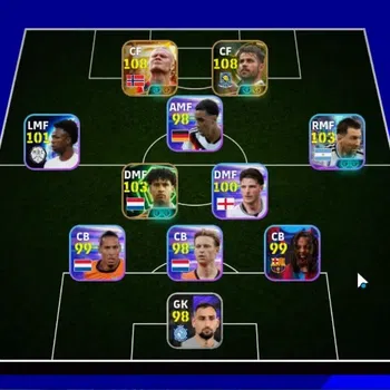 eFootball Accounts Legends & Iconic Players Android|Big Time Erling Haaland Norway'26|Epic Diego Costa,Frank