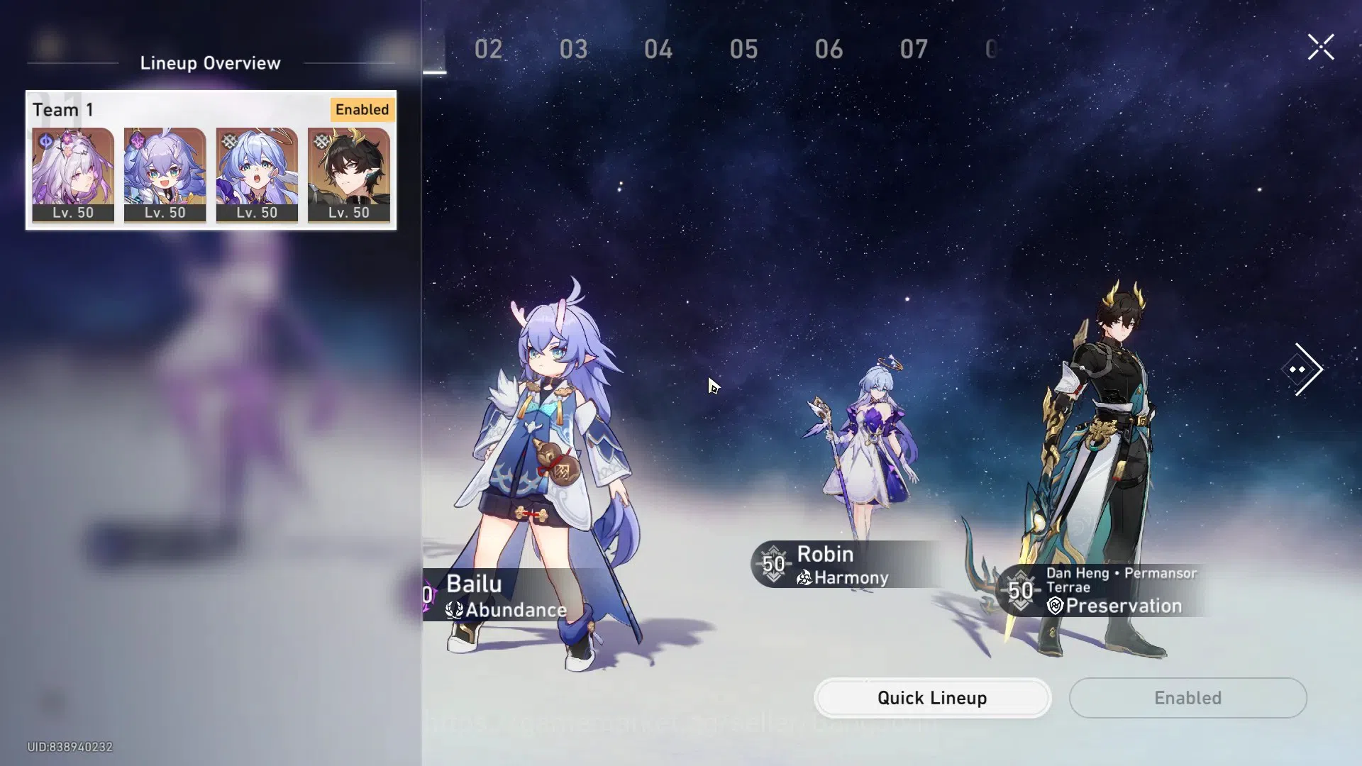 Honkai Star Rail Accounts Others ASIA | TL42 | 15 Lim | Castorice | Robin | Silver Wolf | Ruan Mei | Sparkle | Huohuo 12