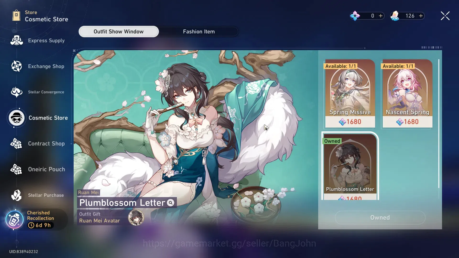 Honkai Star Rail Accounts Others ASIA | TL42 | 15 Lim | Castorice | Robin | Silver Wolf | Ruan Mei | Sparkle | Huohuo 17