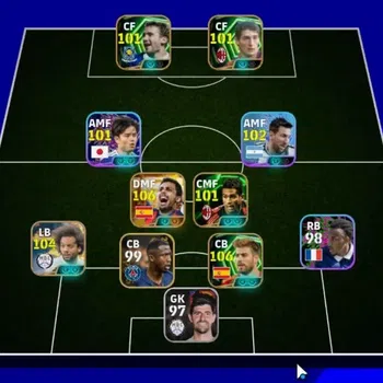 eFootball Accounts Legends & Iconic Players Android|Big Time Rodri Spain'26|5 Epic Marcelo X Naruto,Gerard Pique,Daniele