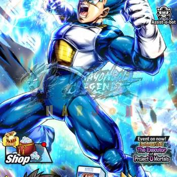 Dragon Ball Legends Accounts Mid-Tier #I004. [Global][Android][Bandai ID] 3 Legend (Vegeta Blue + SS Trunks & Gohan + SS God