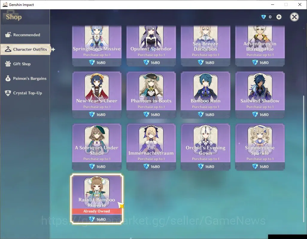 Genshin Impact Accounts ASIA|AR 56|5 Limited + 4 (*5 Weapon)|Flins + Signa image 13
