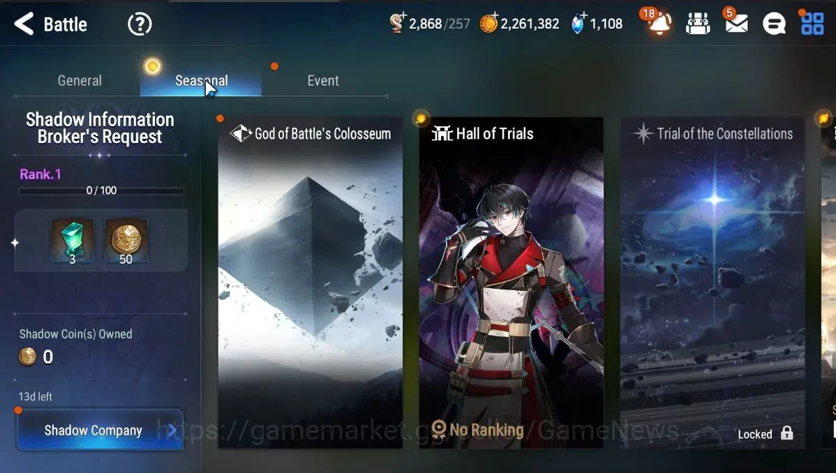 Epic Seven Accounts Limited Hero GLOBAL|UnVerif|5 ML[CPavel,DP Aria,LC Bellona, HLua, FLidica]+Jenua, AS 15