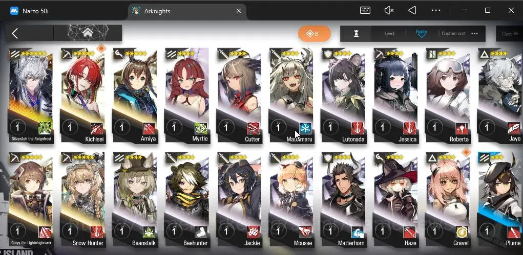 Arknights Accounts Lv 1 | Fresh Starter | 1 Limited | [SilverAsh the  image 5