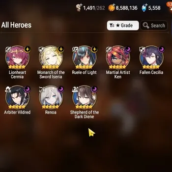 Epic Seven Accounts High-End GLOBAL UnVerif|NewEra| 8 ML (Shepherd,AB