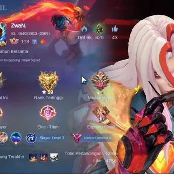 Mobile Legends: Bang Bang Accounts Collector Hero 138|Skin 445|HighGlory 59|Legend Freya,DUCATI