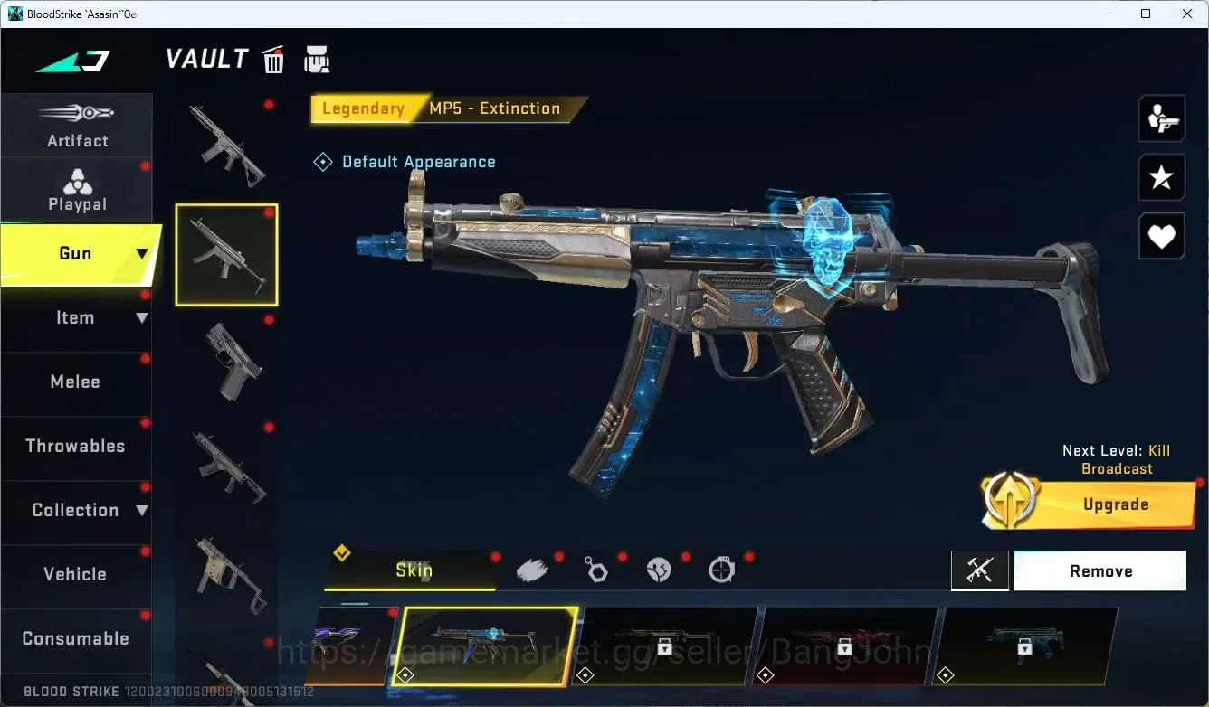 Blood Strike Accounts ASIA | Eternal FN2000-Vessel | 7 Legendary Skins | image 10
