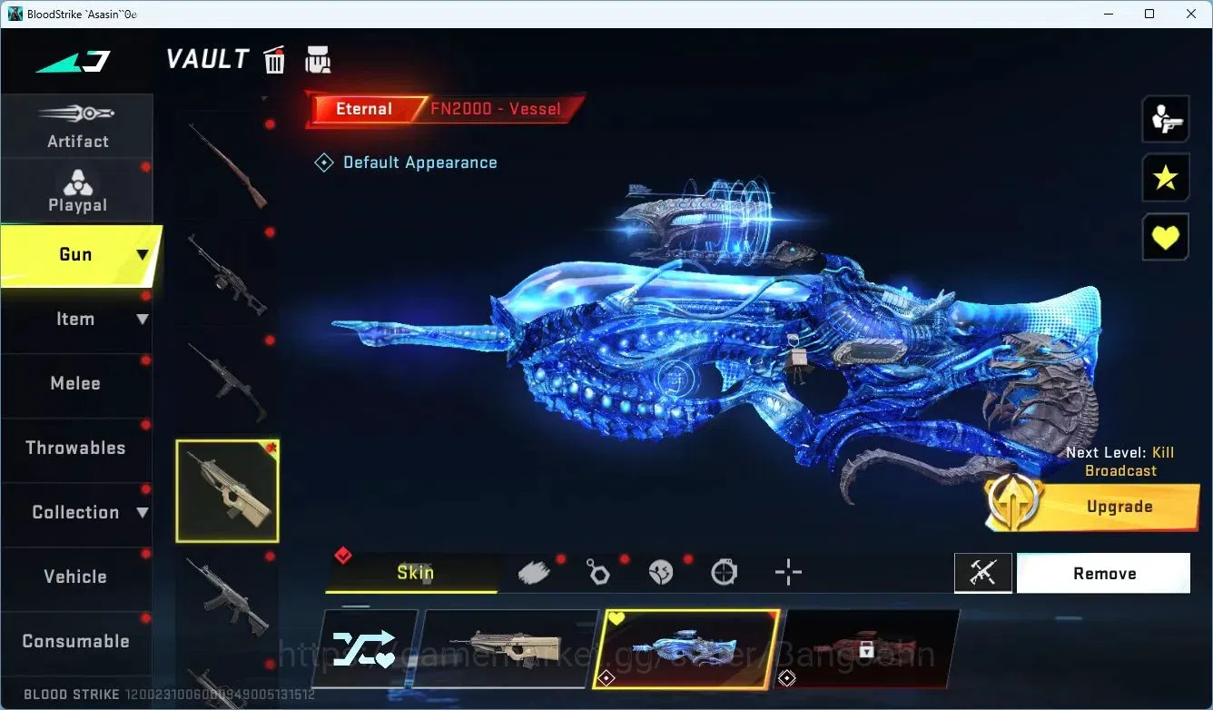 Blood Strike Accounts ASIA | Eternal FN2000-Vessel | 7 Legendary Skins | image 3
