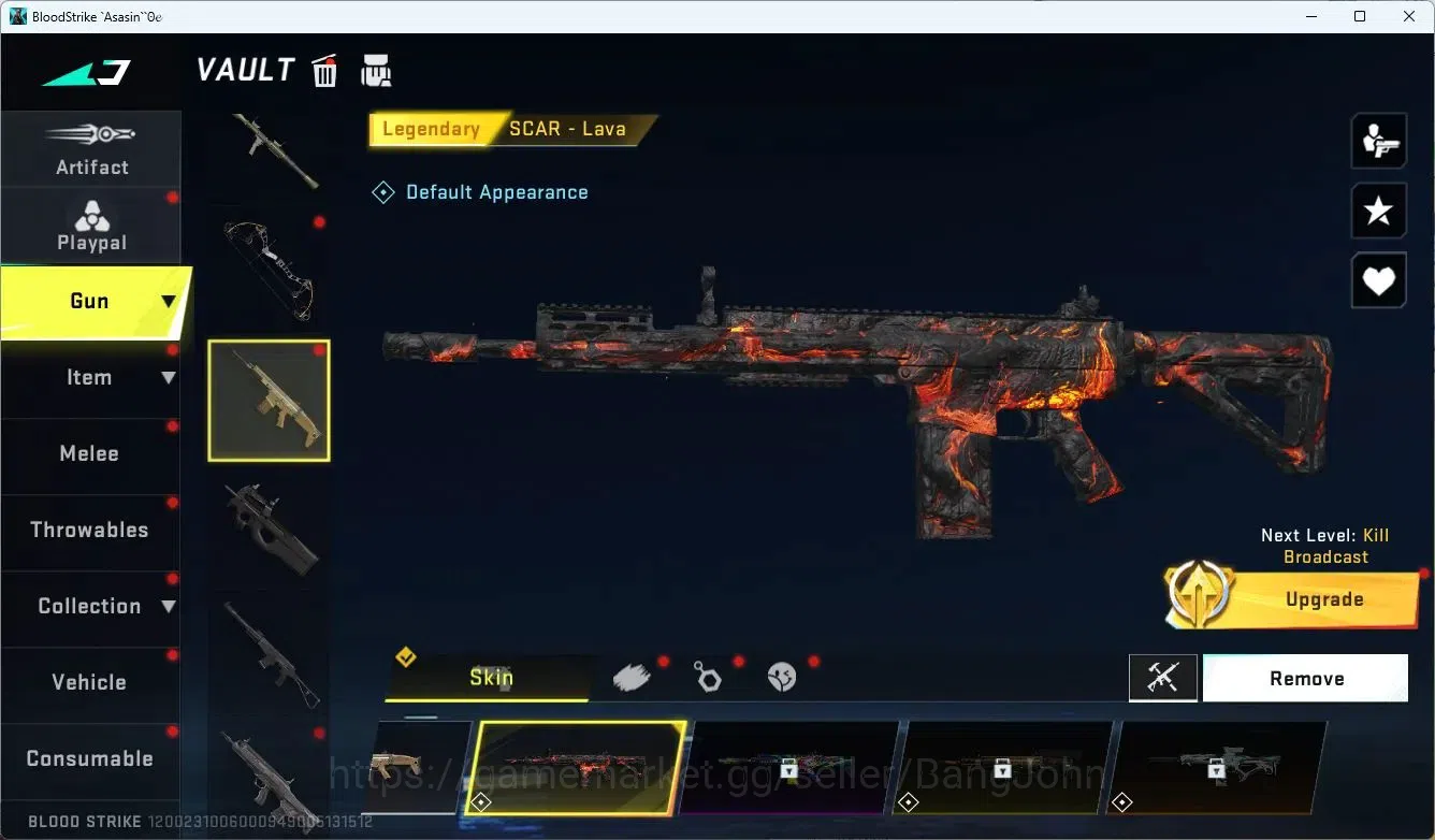 Blood Strike Accounts ASIA | Eternal FN2000-Vessel | 7 Legendary Skins | image 5