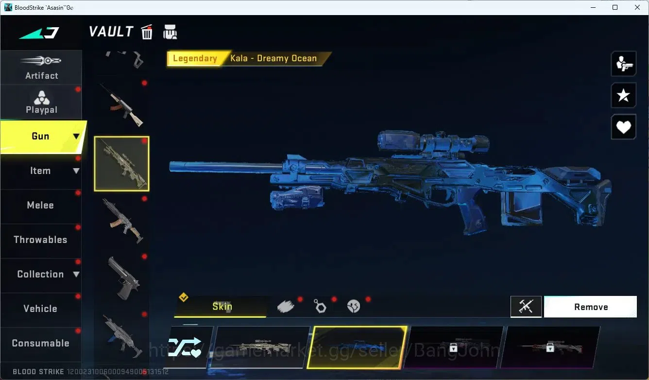 Blood Strike Accounts ASIA | Eternal FN2000-Vessel | 7 Legendary Skins | image 9