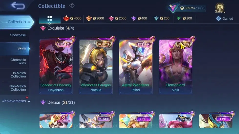 Mobile Legends: Bang Bang Accounts Hero 132|Skin 284|High Immo 100|KOF Karina,Trans R image 7