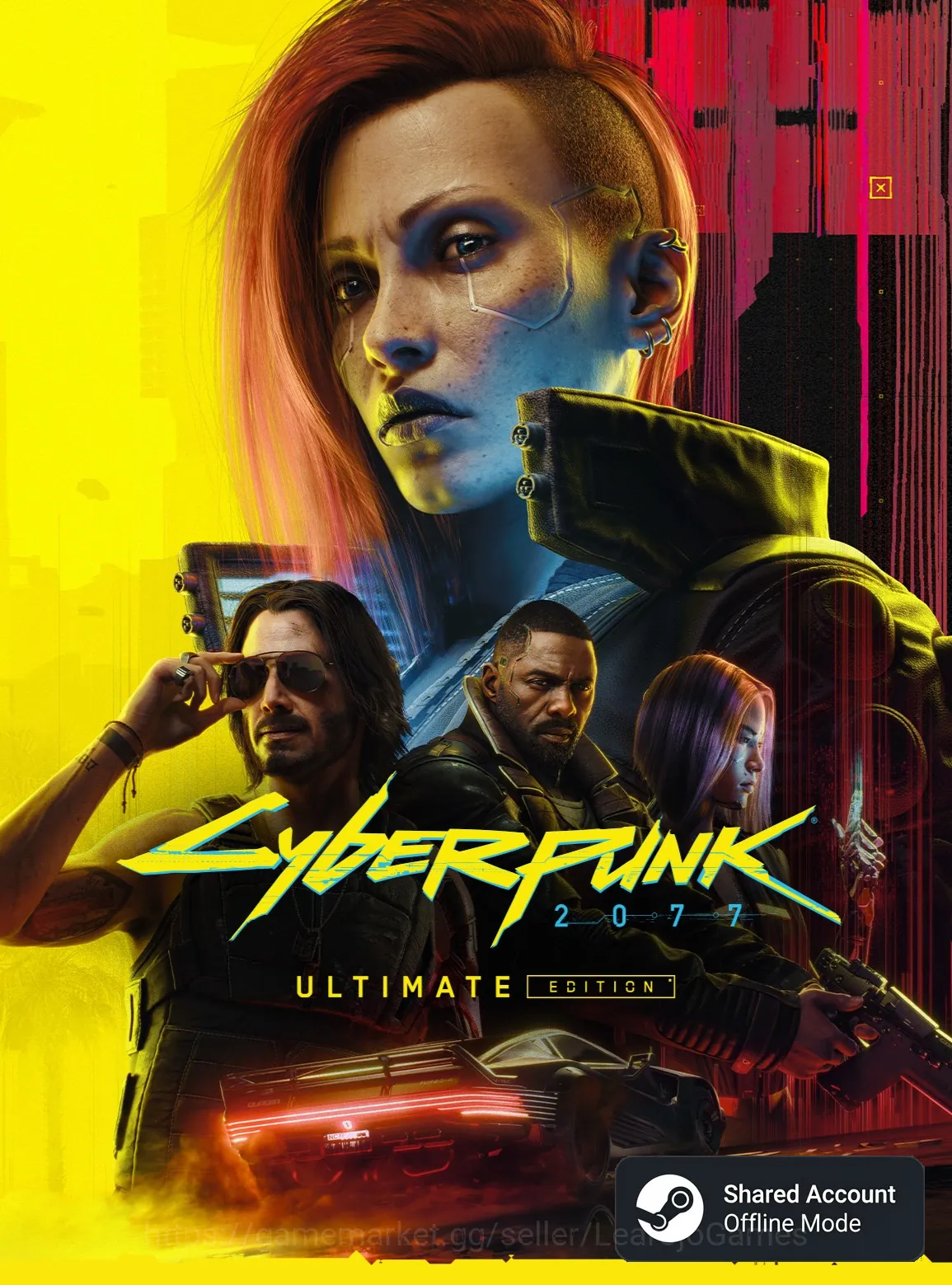 Cyberpunk 2077 Accounts CYBERPUNK 2077: Ultimate Edition - PC Steam Offline Account 1