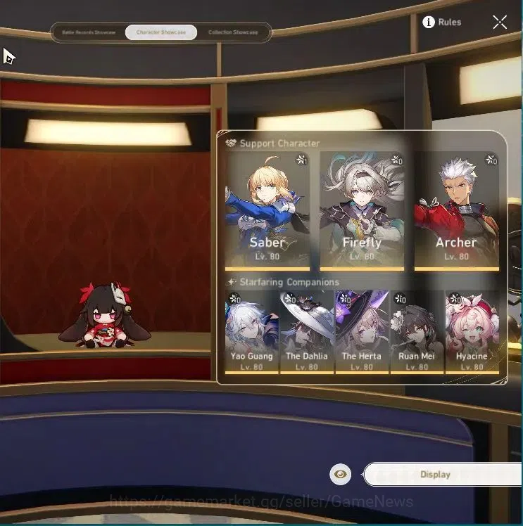Honkai Star Rail Accounts Asia|TL 70|15 Limited|[Saber E1,Firefly,Archer,Yao image 2