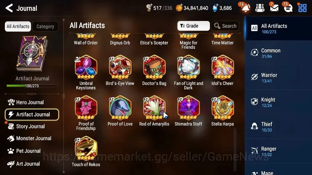 Epic Seven Accounts GLOBAL Unverif|19 ML(NOTOS,LOTScales,BArunka,GRas, image 14