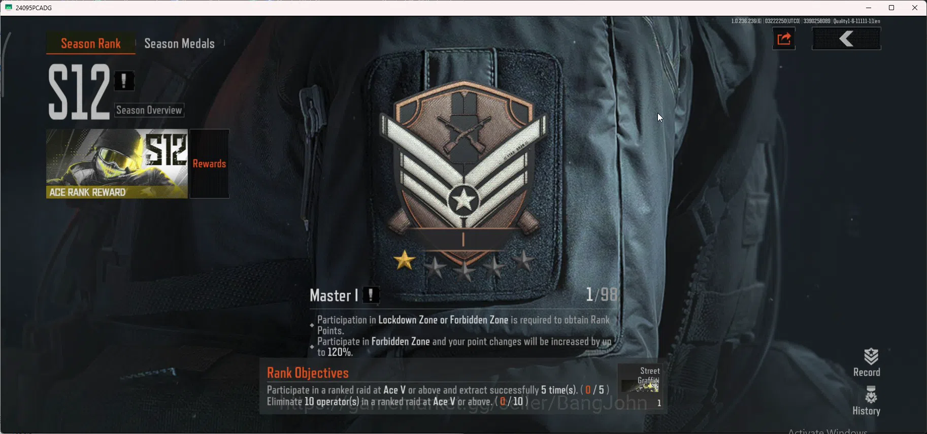 Arena Breakout Accounts High Value Mobile|Lvl 30|SV 30.4M|CV 22.8M|1 WP Legend Skin|1 Epic Suit| AB055B 16