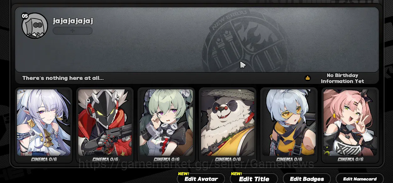 Zenless Zone Zero Accounts ASIA| IK 05 Fresh Starter Prologe|1 Limited (Velin image 2
