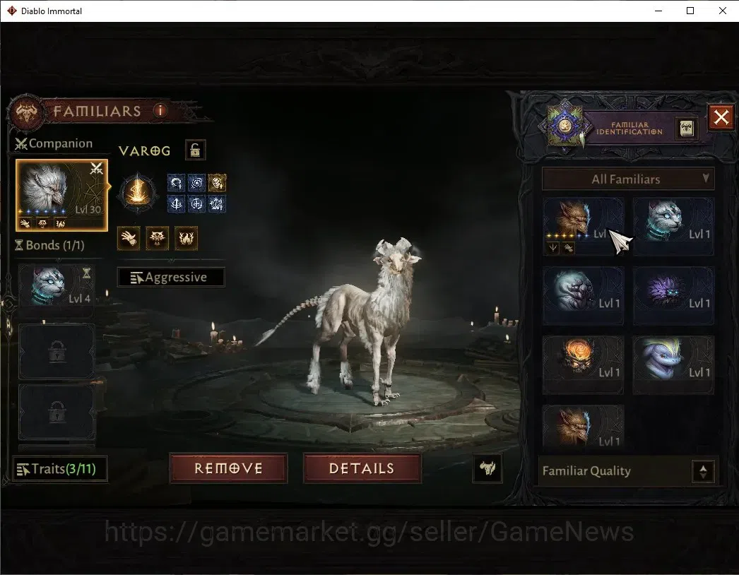 Diablo Immortal Accounts SEA - Vasily|CS ON|Lv60(828)|Crusader|CR 44k|Reso image 13