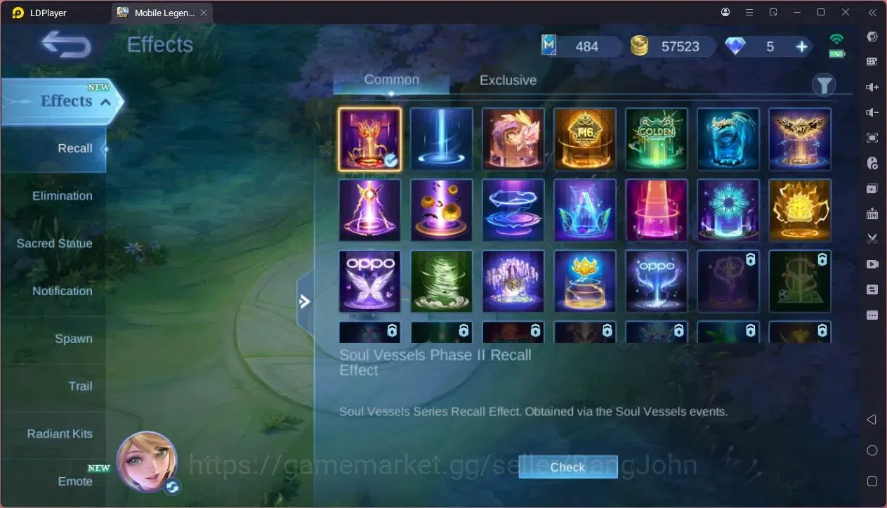 Mobile Legends: Bang Bang Accounts GLOBAL Hero 72 Skin 114|KOF Karina|Prime Granger|M image 6