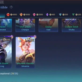 Mobile Legends: Bang Bang Collector GLOBAL Hero 72 Skin 114|KOF Karina|Prime Granger|M image 1