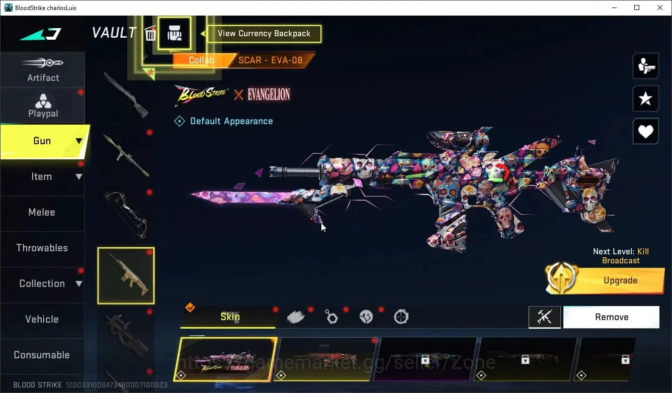 Blood Strike Accounts Others ASIA|2 EVA: SCAR-EVA-08,MCX-EVA-00|1 Limited|1 Ultra|8 Legendary Guns|2 Ultra Strikers|3 15
