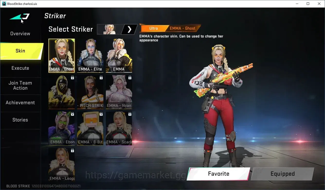 Blood Strike Accounts Others ASIA|2 EVA: SCAR-EVA-08,MCX-EVA-00|1 Limited|1 Ultra|8 Legendary Guns|2 Ultra Strikers|3 2