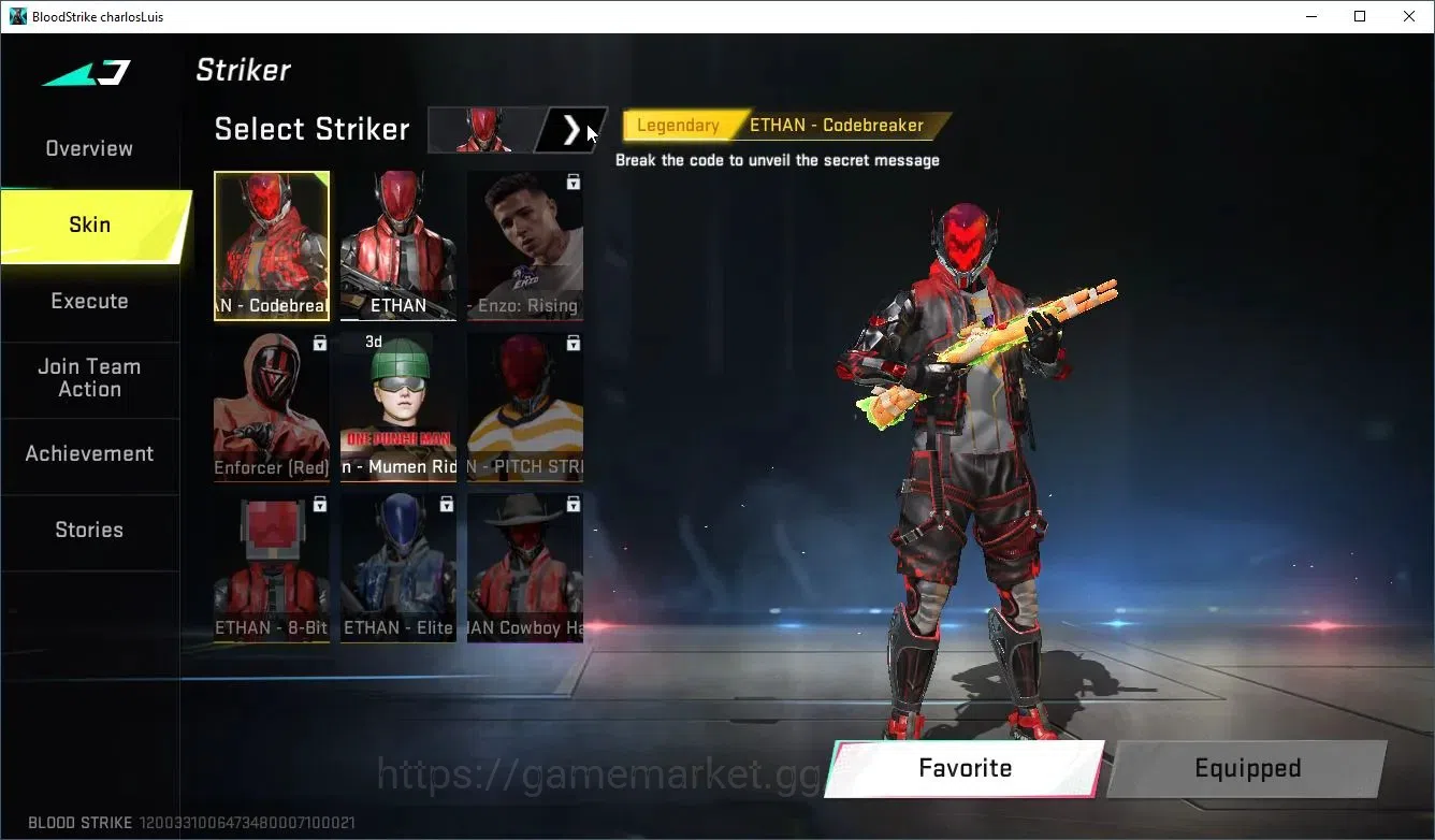 Blood Strike Accounts Others ASIA|2 EVA: SCAR-EVA-08,MCX-EVA-00|1 Limited|1 Ultra|8 Legendary Guns|2 Ultra Strikers|3 3