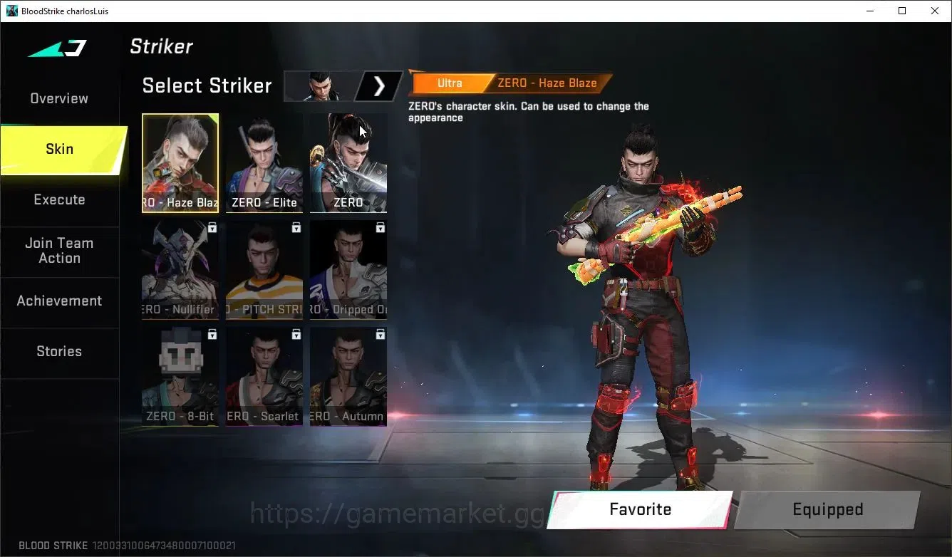 Blood Strike Accounts Others ASIA|2 EVA: SCAR-EVA-08,MCX-EVA-00|1 Limited|1 Ultra|8 Legendary Guns|2 Ultra Strikers|3 5