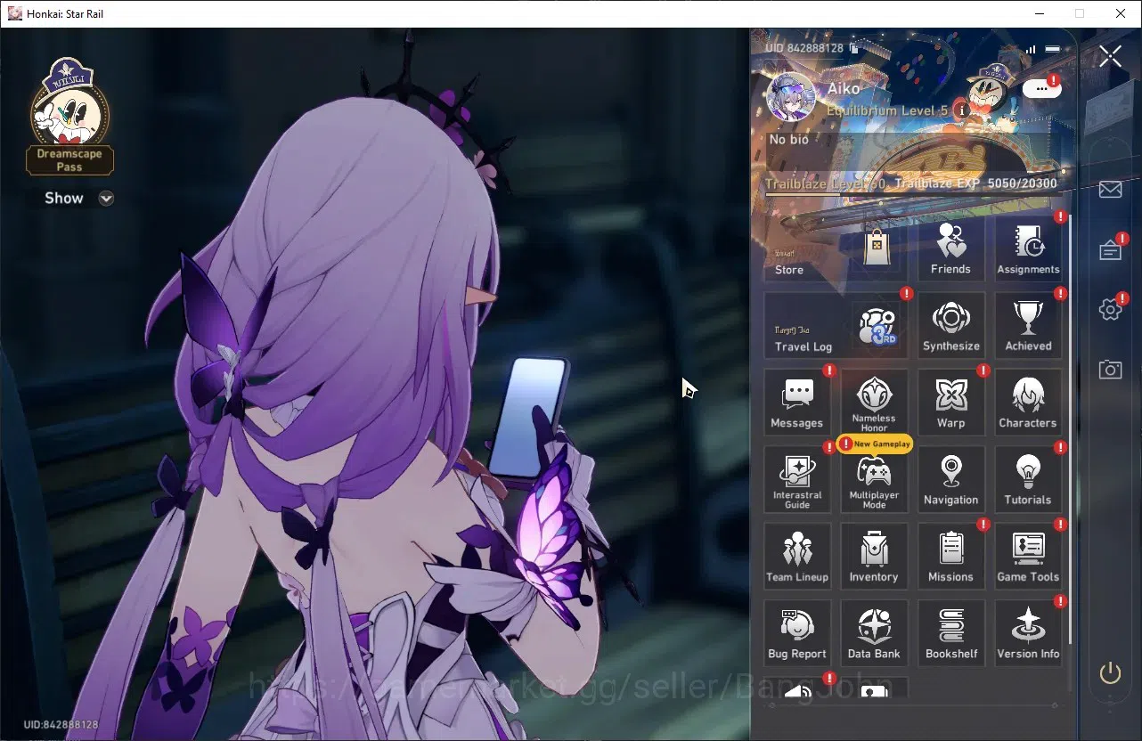 Honkai Star Rail Accounts Unknown | TL 60, Castorice+Sign, Silver Wolf E1+Si image 13