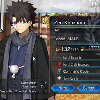 Fate-Grand Order Accounts NA Lv 132 MID GAME|17 SSR Servant(Eres NP2,Huyan NP2,S