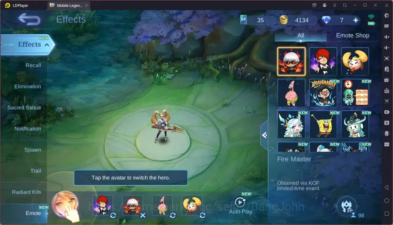 Mobile Legends: Bang Bang Accounts Global|Hero 98|Skin 165|Expert|KOF Karina|Luckybox image 16
