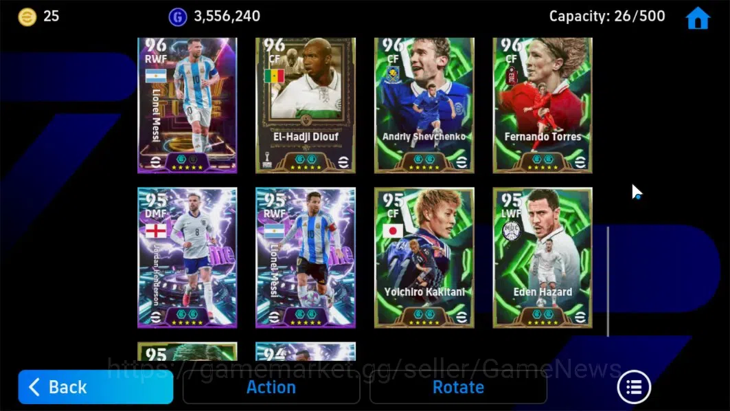 eFootball Accounts Android|Oliver Khan,Fabio Canavaro,Daniel Massaro, image 8