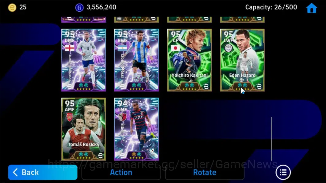 eFootball Accounts Android|Oliver Khan,Fabio Canavaro,Daniel Massaro, image 9