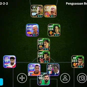 eFootball Accounts Legends & Iconic Players Mobile|PW 3147|New Erling Haaland BigT,New Dani Olmo ShowT,Sergio Aguero