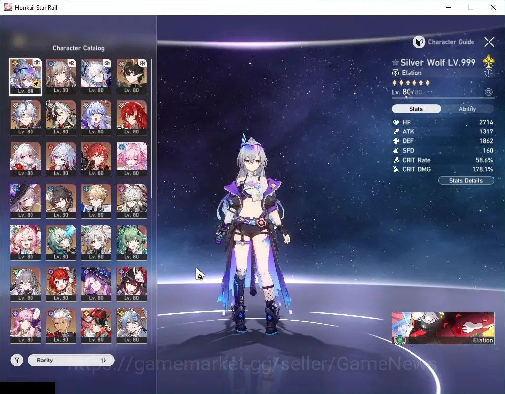 Honkai Star Rail Accounts Asia|TL 70|25 Limited|[Phainon,Anaxa,Jade E1,The H image 4