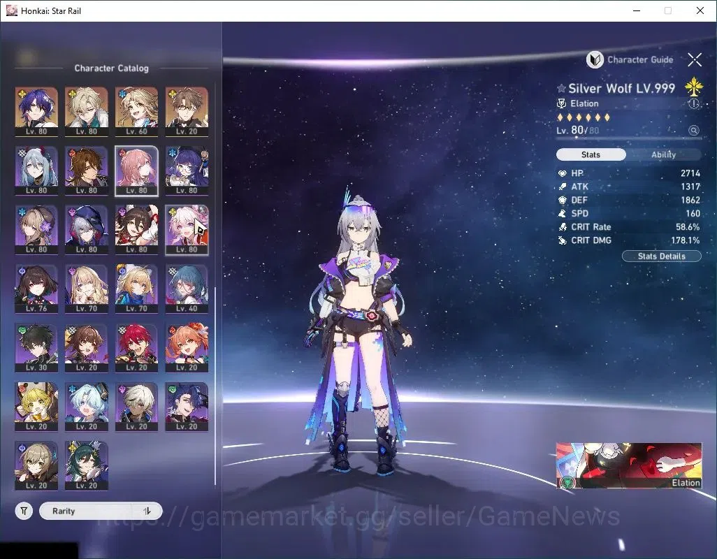 Honkai Star Rail Accounts Asia|TL 70|25 Limited|[Phainon,Anaxa,Jade E1,The H image 5