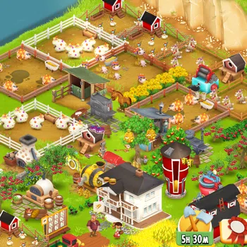 Hay Day Accounts Level 41 | Barn Storage 1100 + Silo Storage 625 | 207k Coins, 22 Diamonds |CN ON|Log Supercell ID|Take