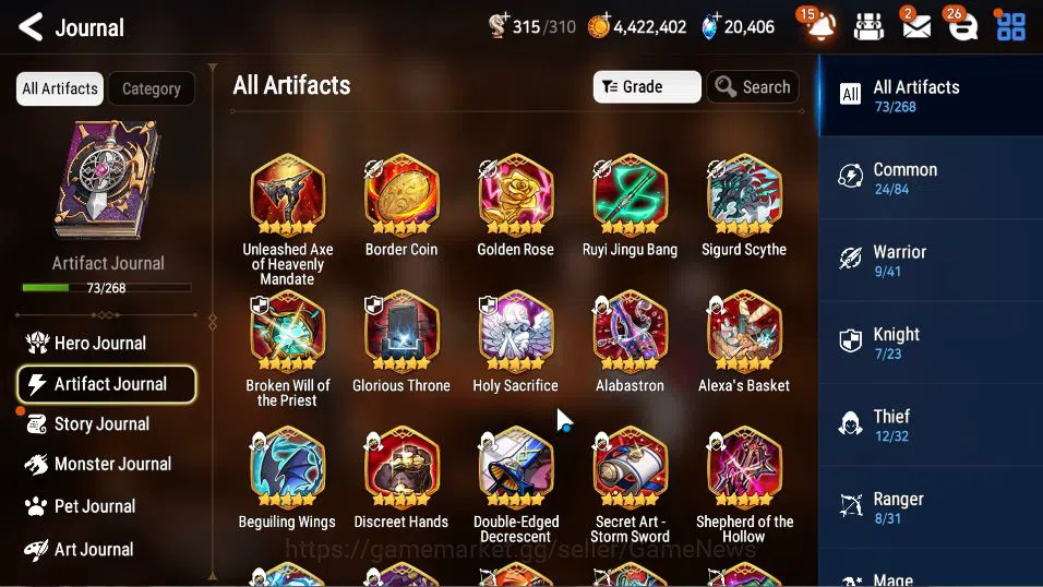 Epic Seven Accounts Global Unverif|20,4K SStone|6 ML (BArunka,E Ilynav image 9