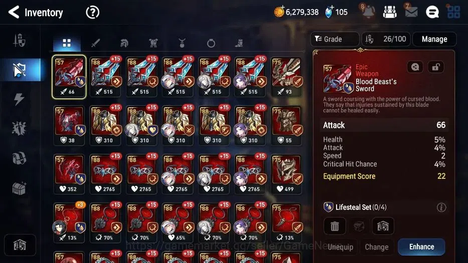 Epic Seven Accounts GLOBAL Unverif|New Era|1 ML(Straze)+P Byblis,Nahkw image 9