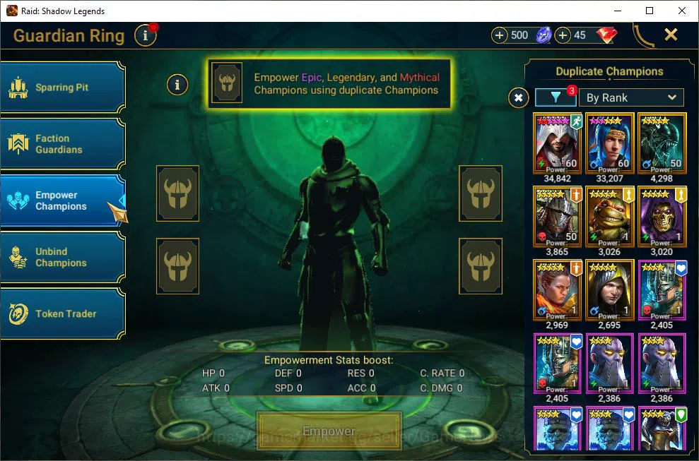Raid: Shadow Legends Accounts Lv43 1,4M Power|1 Mythic(Galathir)|24 Legend(Bad-e image 20