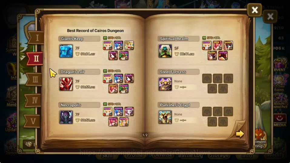 Summoners War: Sky Arena Accounts GLOBAL Lv 22|Starter|1 LD [Herteit]|9 Total NB5[Te image 4