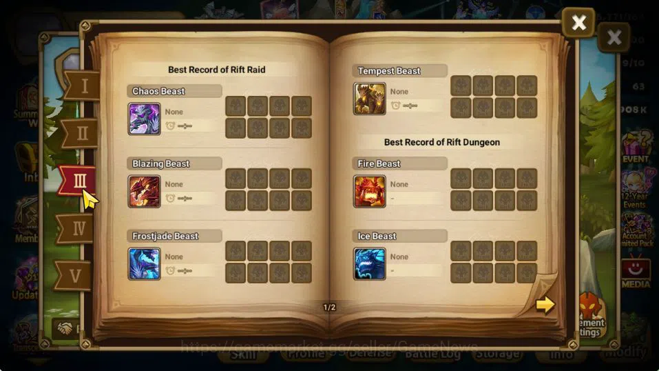 Summoners War: Sky Arena Accounts GLOBAL Lv 22|Starter|1 LD [Herteit]|9 Total NB5[Te image 5