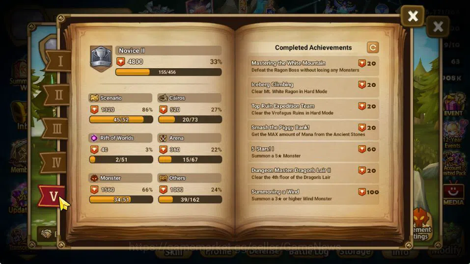 Summoners War: Sky Arena Accounts GLOBAL Lv 22|Starter|1 LD [Herteit]|9 Total NB5[Te image 7