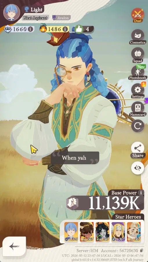 AFK Journey Accounts GLOBAL SV H34|Collab Frieren|1 Supreme+ [Frieren]| image 10